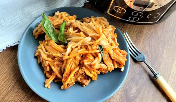Spaghetti im Crock-Pot