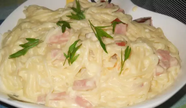 Spaghetti Carbonara im Multicooker