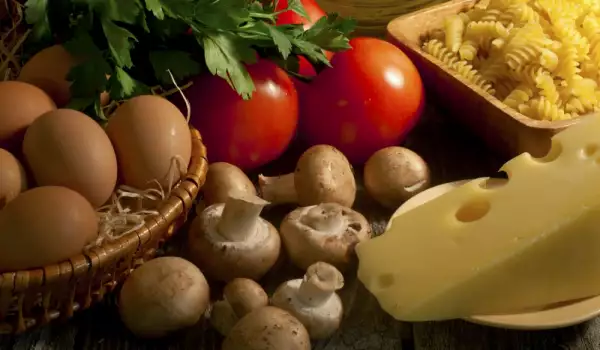 Produkte der Mittelmeerdiät