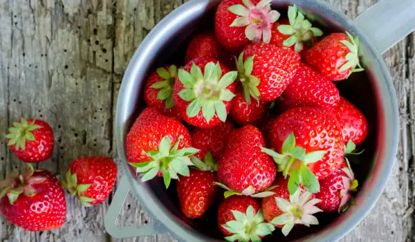 Erdbeeren sind extrem reich an Folsäure