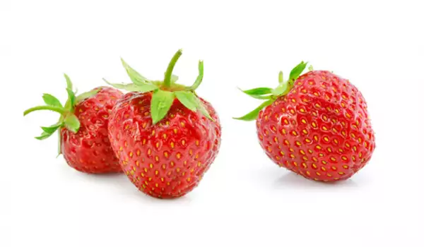 Erdbeeren sind gut für die Augen