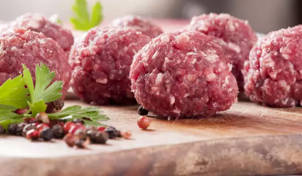 Hackfleisch für Frikadellen