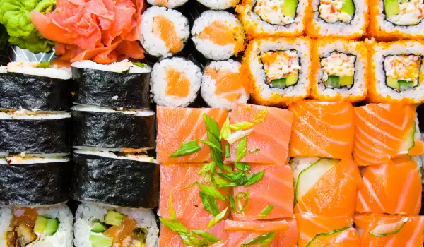 Sushi wird mit Reisessig zubereitet