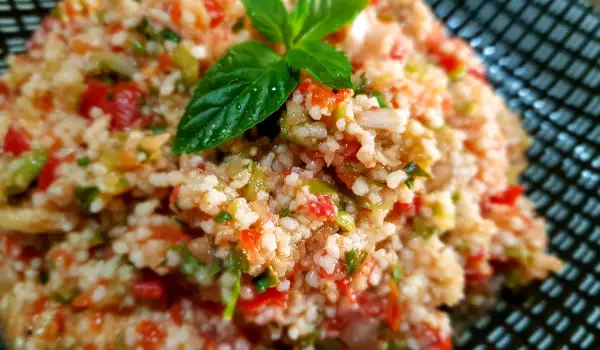 Taboulé Salat mit Bulgur