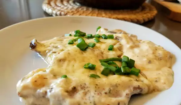 Scaloppine vom Kalb in Sahnesoße