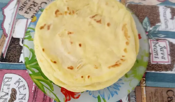 Hausgemachte Tortillas
