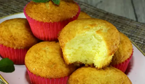 Fluffige Vanille-Joghurt-Muffins