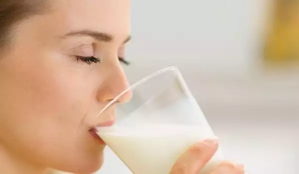 Milch trinken