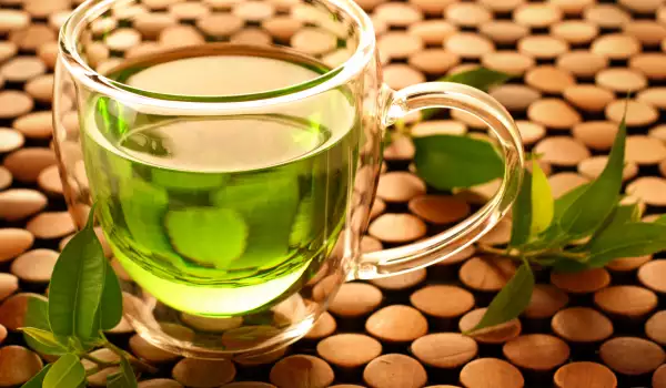 Grüner Tee ist reich an Catechinen
