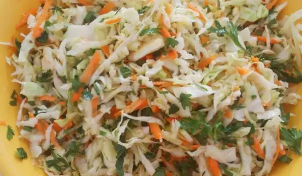 Krautsalat mit Karotten