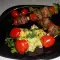 Lammspieße mit gegrilltem Gemüse