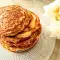 Amerikanische Pfannkuchen mit Haferflocken und Zimt
