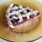 Englischer Pie mit Kirschen