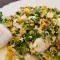 Rührei mit Grünkohl und Mozzarella