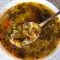 Schnelle Spinatsuppe