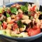 Fitness Salat mit Bohnen und Thunfisch