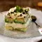Minztorte mit Mascarpone und Biscotti