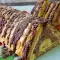 Keksrolle aus Bananen und Frischkäse