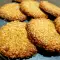 Kekse mit Haferflocken und Kokosnuss