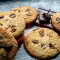 Einfache Kekse mit Schokoladenstückchen