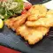Panierter Weißfisch im Bierteig