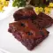 Brownies mit Brombeeren