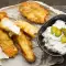 Panierter Fisch mit Patafri Panade