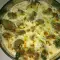 Brokkoli mit Sahne und Käse