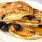 Amerikanische Pfannkuchen mit Heidelbeeren