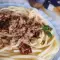 Bucatini mit Sardellen und getrockneten Tomaten