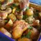 Hähnchenschenkel mit Babykartoffeln
