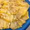 Ananas Carpaccio mit Honigdressing