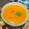 Karottencremesuppe mit Ingwer