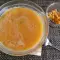 Cremesuppe aus Sellerie, Kürbis und Mais