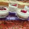 Mini Cheesecakes mit Ricotta im Becher