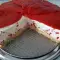 Herzhafter Käsekuchen mit gerösteten Paprika und Mascarpone