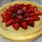 Klassischer Cheesecake mit Erdbeeren