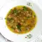 Klare Pilzsuppe mit Nelkenschwindlingen