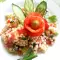 Knoblauchsalat mit Couscous
