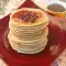 Vegane Pfannkuchen mit Chiasamen und Hafermilch