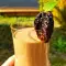 Schokosmoothie mit getrockneten Pflaumen