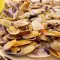 Gebratene Donax Muscheln