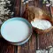 Kokosnussmilch aus Kokosraspeln
