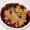 Einfacher Kirsch Crumble