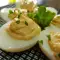 Gefüllte Eier mit Eigelb und Mayonnaise