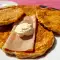 Diätetische Haferpfannkuchen ohne Mehl