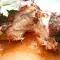 Schweinshaxe mit Honig, Balsamico und Coca-Cola