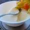 Hausgemachte Eiscreme mit Kondensmilch