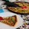 Hausgemachte Pizza mit Käse