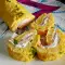 Omelette Rolle mit Frischkäse